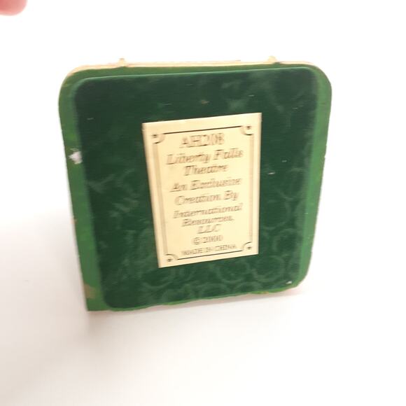 Liberty Falls Collection NEW Liberty Falls Theatre AH208 with Dusting Snow Mini - Picture 8 of 13